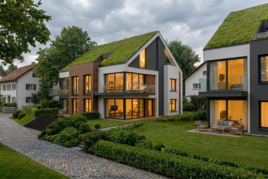 Mehrfamilienhaus Edling – Visualisierung
